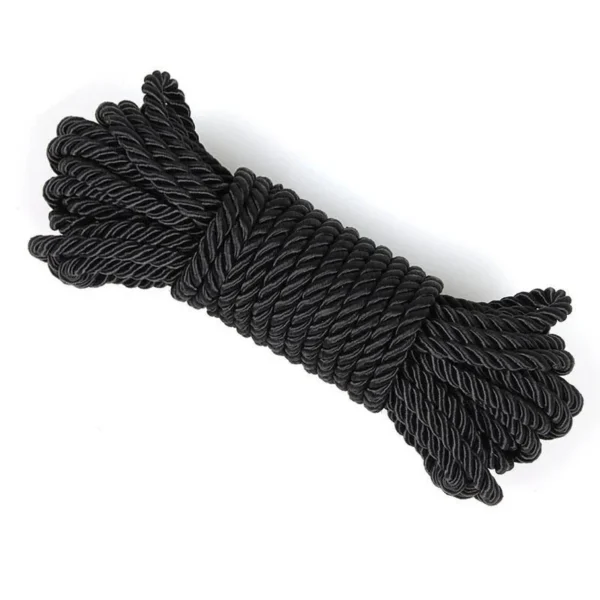 Adult Sex Silk Rope Male And Female Training Binding And Restraint 10 Meters Colorful Hand Woven Rope