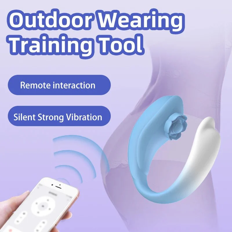 APP Remote Control Women's Vibrator 10 Frequency USB Power Supply Strap-On Flapping Panties Sex Toys