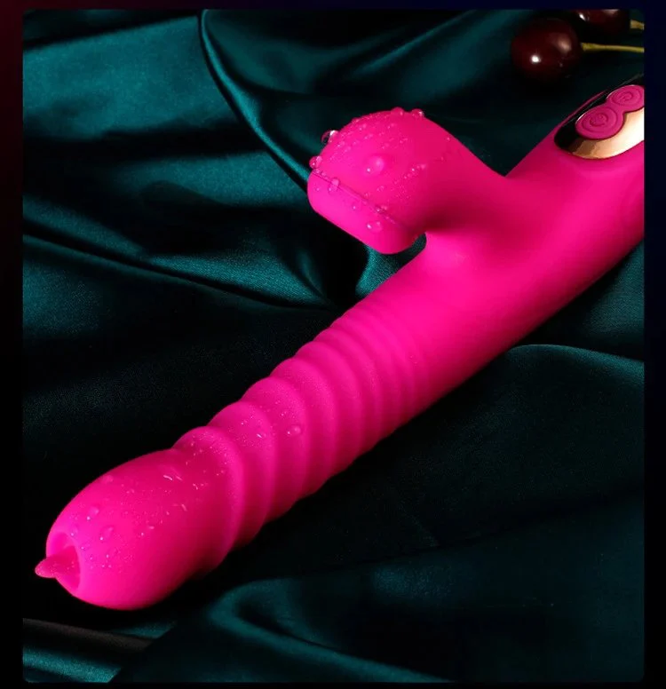Tongue Licking Vibrator Sex Toys for Women Sucking Vibrator Dildo AV Massager Female Masturbation