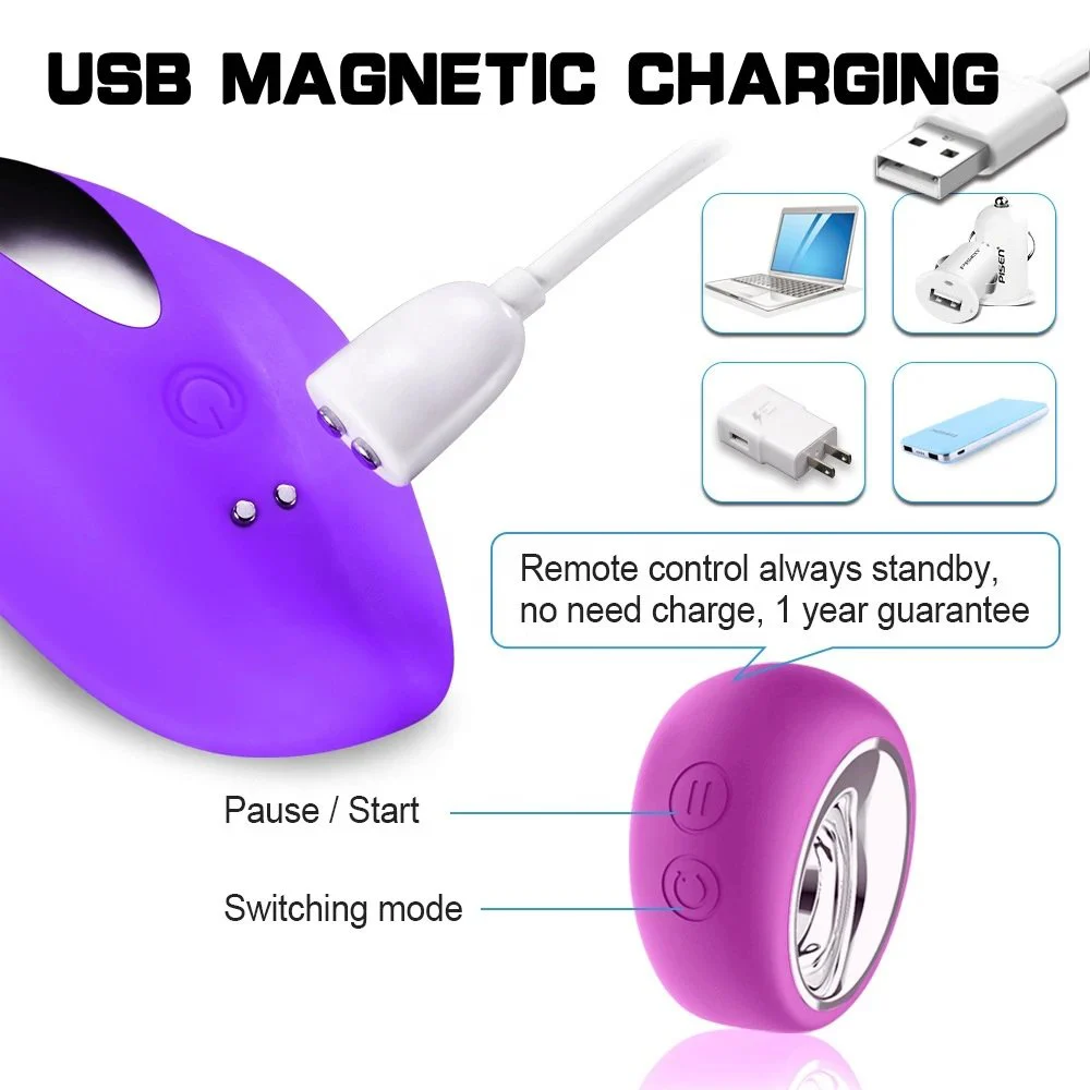 Sex Toys Vibrator Female Masturbation Remote Control Wireless Invisible Wearable Vibrator Women