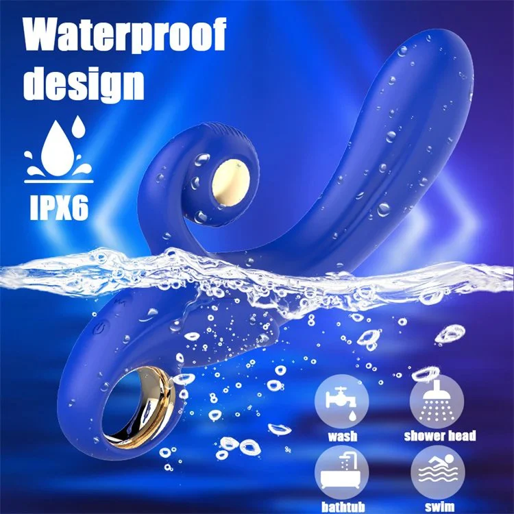 Sexual Products 10 Speed 2 in 1 G Spot Clitoral Stimulation Snail Vibrator Sex Toys for Women