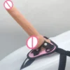 Lesbian Sex Toy Dildo Ladies Dress Unisex Sex Toys Strapon Dildo Pants Penis with Belt Sex Toy for Lesbian