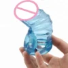 Soft Cock Sleeve Male Sex Toy Penis Sleeve TPR Chastity Cage