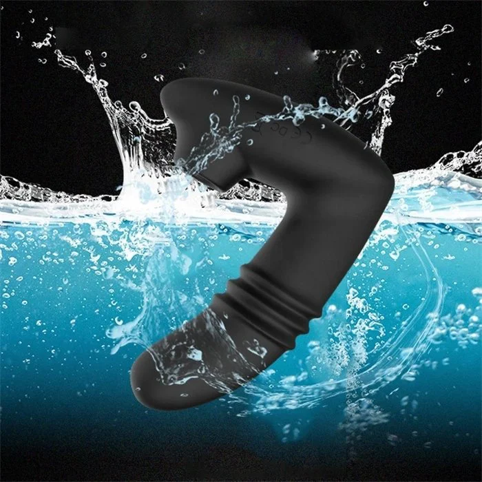 USB Power Supply 10 Frequency Wearable Anal Plug Electric Vibrator & Dildo for Prostate Massage & Sucking Wearable & Invisible