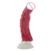 Soft Silicone Dildo Vibrator Kylin Jade Animal Shaped Realistic Penis Strap on Dildos for Women Suction Cup Sex Toys