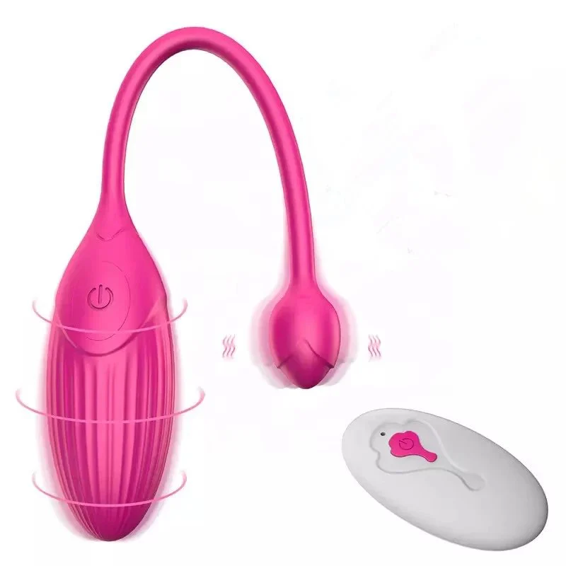 10 Frequency USB Waterproof Wireless Love Egg Vibrator Remote Control Jump Egg
