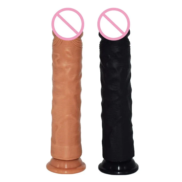 9.6 Total 8.8 Insertable Big Thong Dildo Soft Skin Feel Anal Dildo No Testcle Faak Realistic Dildo with Suction Base for Women