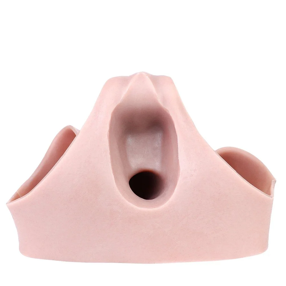 Hollow Dildo Pants Silicone Male Strapon Dildo Extender Skin Feeling Penis Sleeve for Men Delay Ejaculation Soft Couple Sex