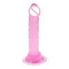 5 Inch Cheap Colorful TPE Soft Eco-Friendly IPX6 Waterproof Suction Cup Mini Dildo for Female Unisex