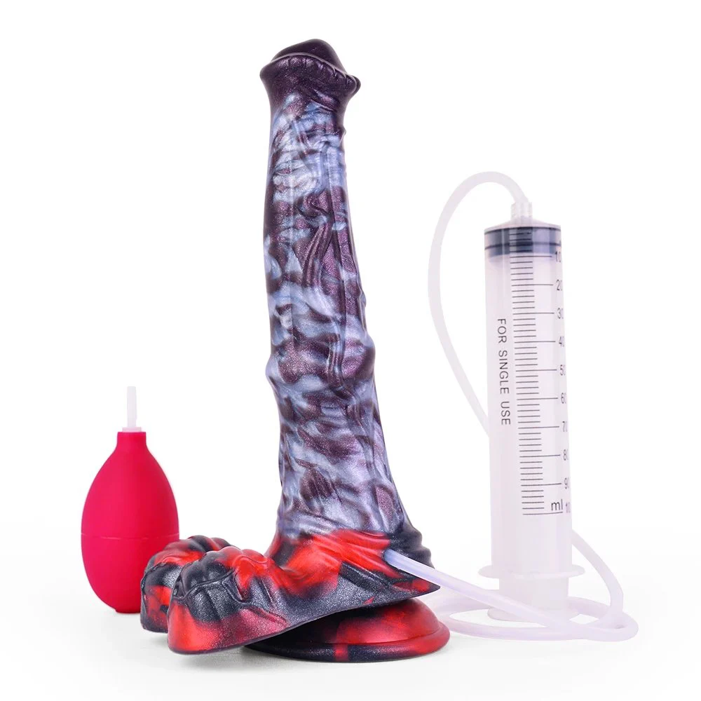 Animal Horse Cock Squirting Cock Fantasy Dildo for Women High Quality Squirting Ejaculating Squirting Sex Toy