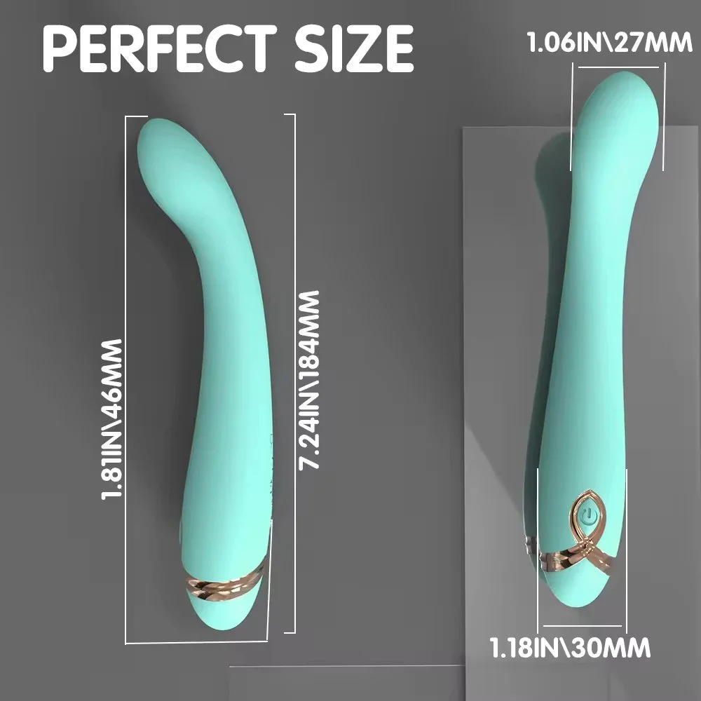 Medical Silicone Electroplated Part G Spot Finger 9 Frequency Snap Vibrator Clitoris Stimulator Breast