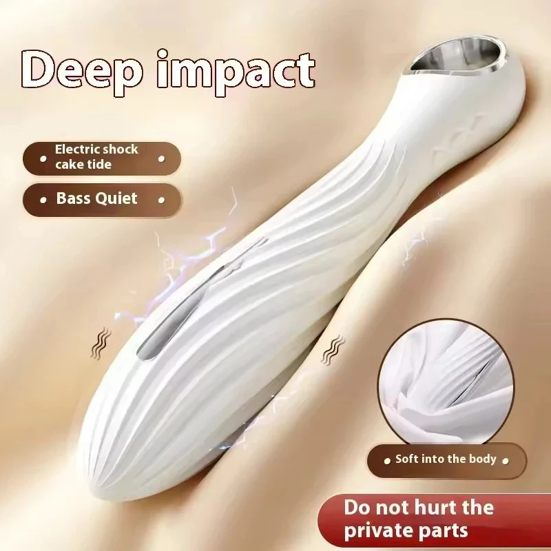Electric Sex Toys for Female Masturbation Strong Shock Pulse Dildo Vibrator USB Power Supply G-Spot Wand