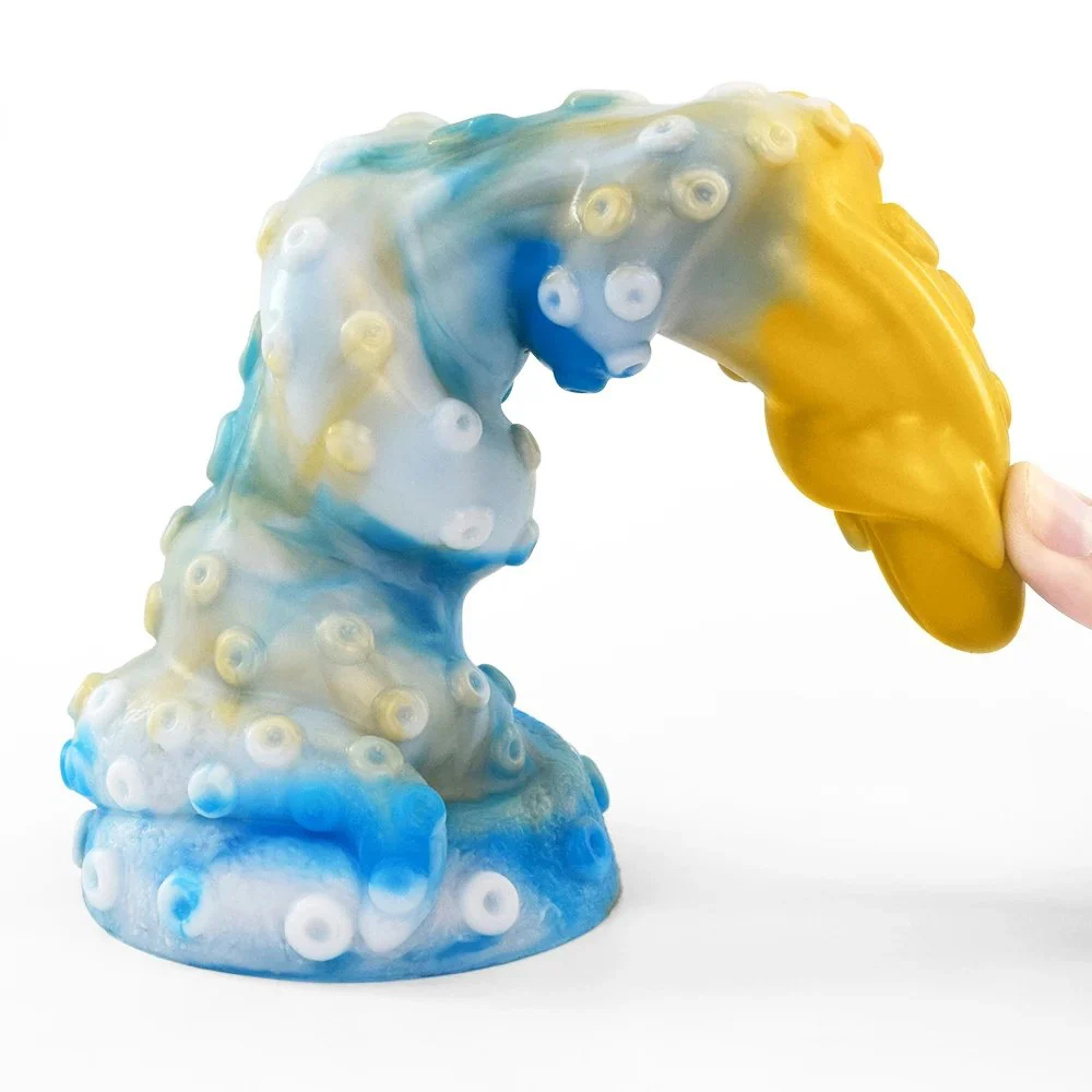 Ancient Mythical Beast - Dragon with wings Plastic Penis Sex Tool Box Package Sex Male Dildo for Women Silicone Rubber