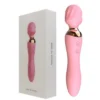 USB Charge Magic 10 Frequency AV Wand Massager Electric Relax Massage Vibrator Waterproof Silicone Personal Body Massager