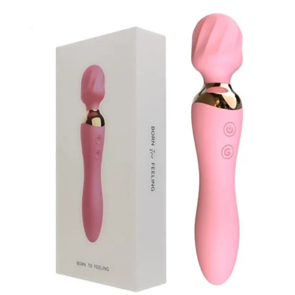 USB Charge Magic 10 Frequency AV Wand Massager Electric Relax Massage Vibrator Waterproof Silicone Personal Body Massager