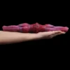 Color Magic Dragon Double Headed Penis Dog Knot Long Dildo for Lesbian Couples Adult Women Dildo Sex Toys