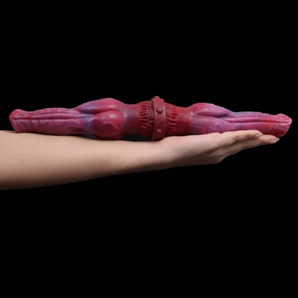 Color Magic Dragon Double Headed Penis Dog Knot Long Dildo for Lesbian Couples Adult Women Dildo Sex Toys