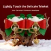 Christmas-themed Erotic Cuffs Soft Leather Material Suitable for All Holidays Couples' Erotic Leather Restraint Product