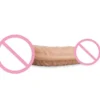 Natural Silicone Waterproof Manual Control Adult Female Masturbation Dildos for Women