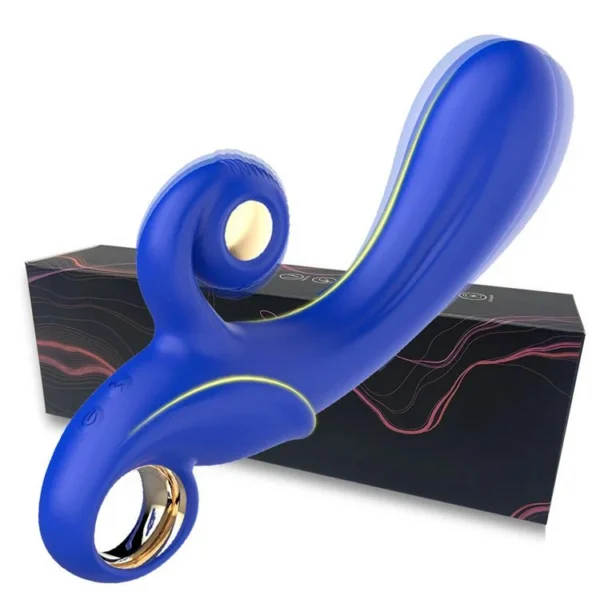 Sexual Products 10 Speed 2 in 1 G Spot Clitoral Stimulation Snail Vibrator Sex Toys for Women