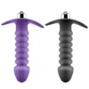 Silicone Anal Plug for Erotic Massage and Vibration Waterproof Sex Toy