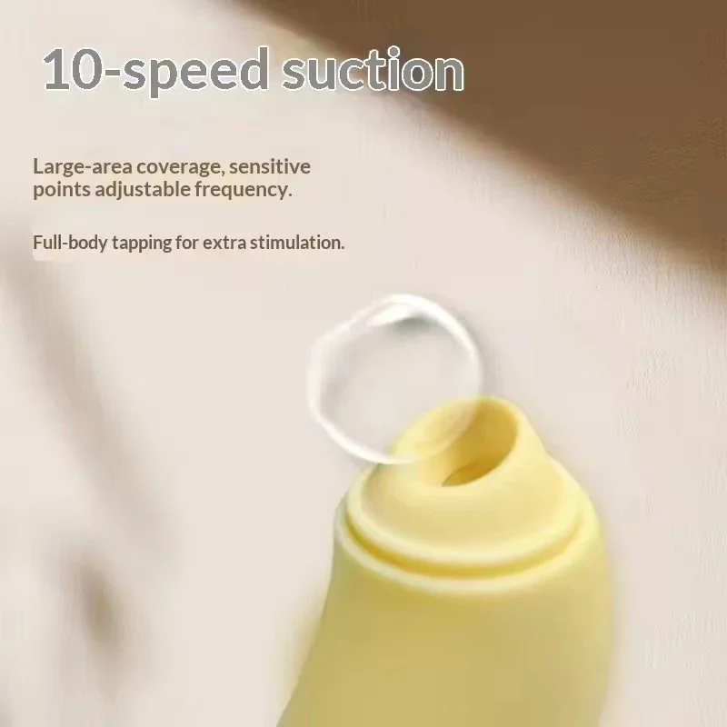 New Moon Flirting Jumping Eggs Vibrator for Women Intimate Use 5 Suction 8 Vibration Modes Low Noise Adult Toy