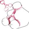 Female Wearable Leather Bra New Adjustable Nipple Stimulator Chest Bondage Nipples Restrict Breast Binder Sex Toys