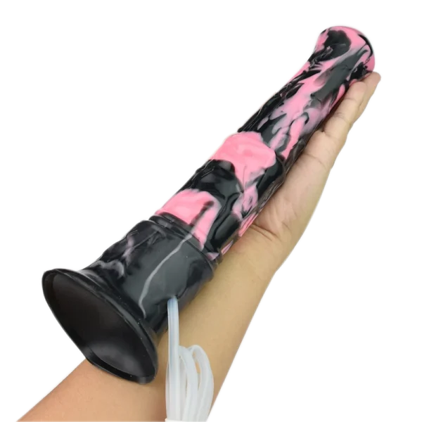 Alien Cock Silicone Ejaculation Squirting Cock Anal Plug Horse Cock Masturbator Sex Toy for Adult