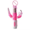 3 in 1 G-Spot Dildo Rabbit Vibrator with Vibrating Anal Beads Clitoris Vagina Stimulator Massager Adult Sex Toys for Women