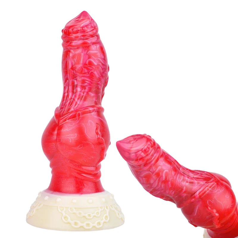 Alien Knot Dildo Animal Dildo Enormes with Lotus Suction Cup Female and Male Adult Sex Toy for Vaginal G-spot & Anal Play