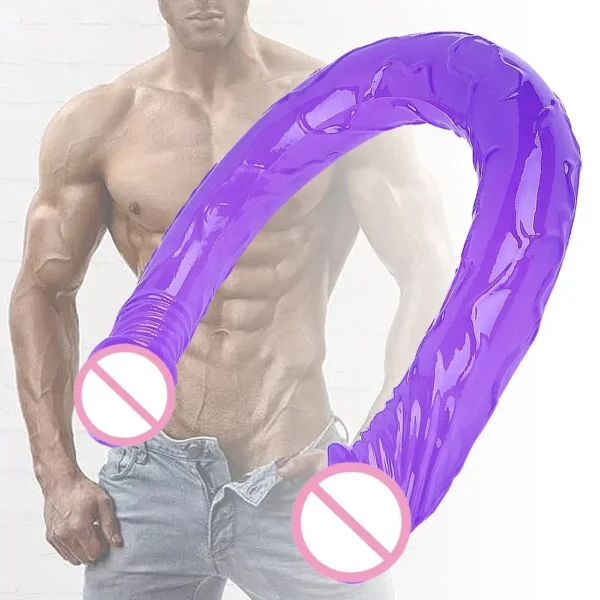 Realistic Soft Silicone Dildo Huge Penis BDSM Hard Plastic Vibrator for Male and Female Use