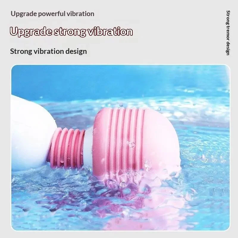 AV Massage Vibrator Women Silent Waterproof USB Rechargeable 12 Frequencies Adult Sex Toys