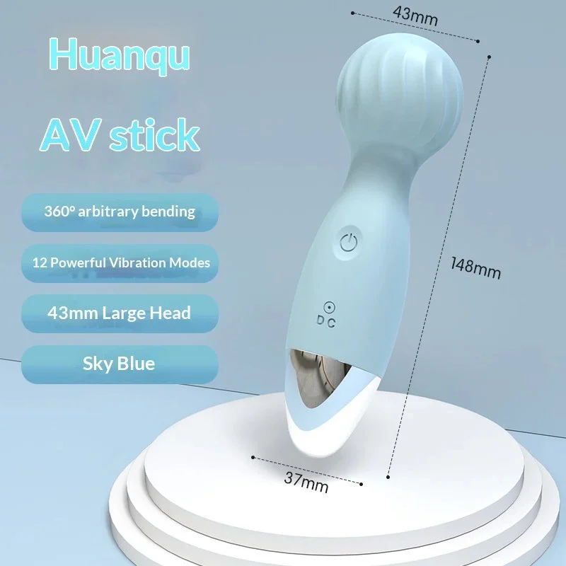 Female Masturbator AV Vibration Massage Stick Sex Vibration G-Point Orgasm Insertion Female 2