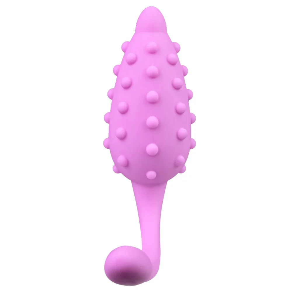 Steel Toothed Wolf Girly Color Liquid Silicone Vibrator Masturbator Jumping Egg Adult Sex Toys