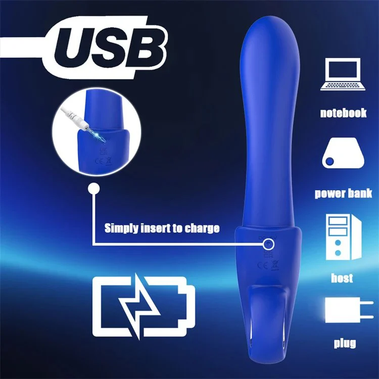 Sexual Products 10 Speed 2 in 1 G Spot Clitoral Stimulation Snail Vibrator Sex Toys for Women