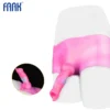 Arrival Silicone Dildo Pants Stretchy Shorts with Penis Transgender Anal Plug Suitable for All Body Sex Toys