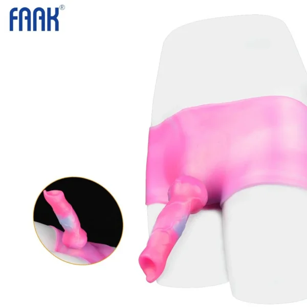 Arrival Silicone Dildo Pants Stretchy Shorts with Penis Transgender Anal Plug Suitable for All Body Sex Toys