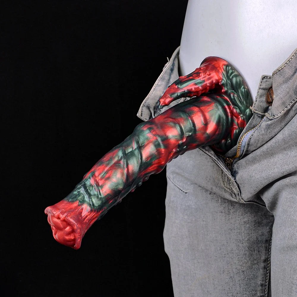 Alien Cock Fantasy Dildo Red Devils Huge Horse Dildo Large Butt Plug Horse Sex Toy for Male Dildo Animal Toy