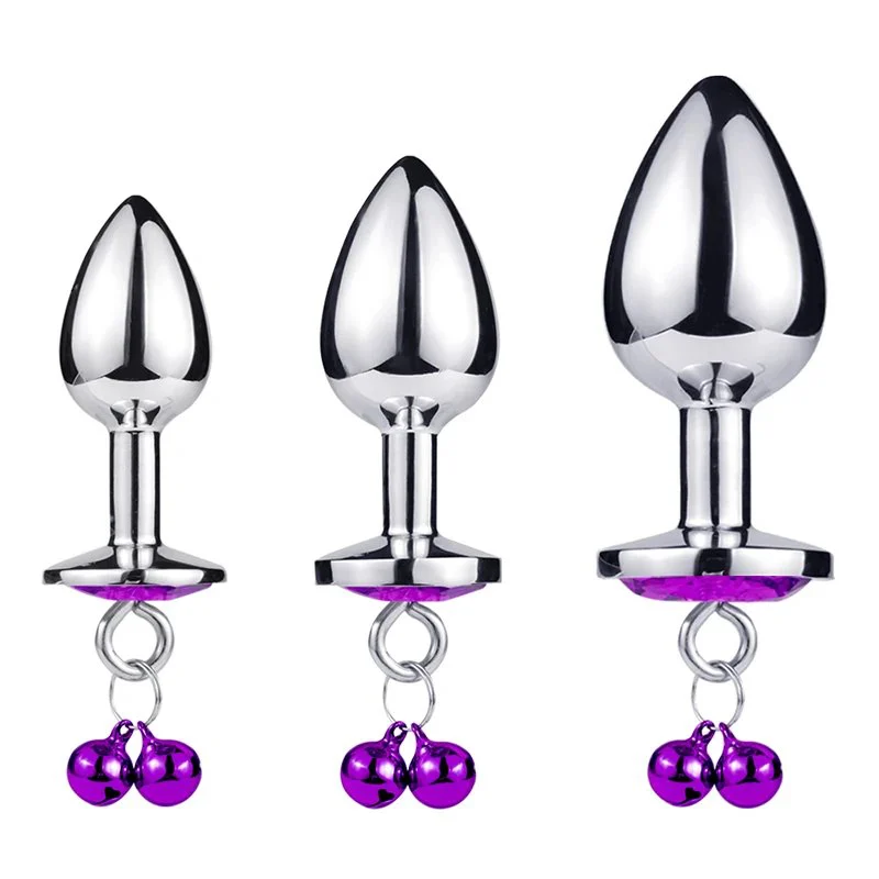 Good Quality Plug Anal Sex Toys Anal Diamond Plug Toys With Traction Chain Sex Adult