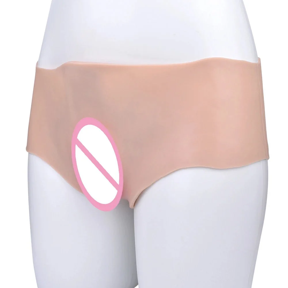 Gay Cross-dressing Vagina Pants Realistic Silicone Panties Sexy Vaginal Underwear Multiple Styles Available Sex Toy for Gay