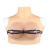 Hollow Flower Bra Leather Bondage Women's Sexy Underwear Breast Fun Couple Flirting Game Sex Toys