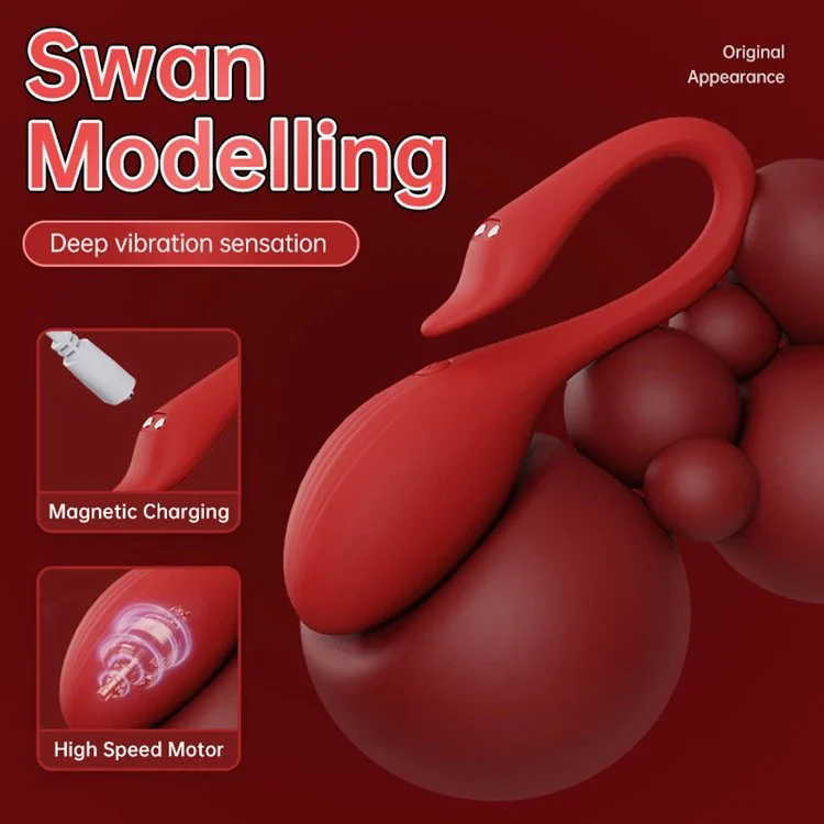 App Control Charging Small Swan Jumps Egg Vibrator Sex Toys for Women