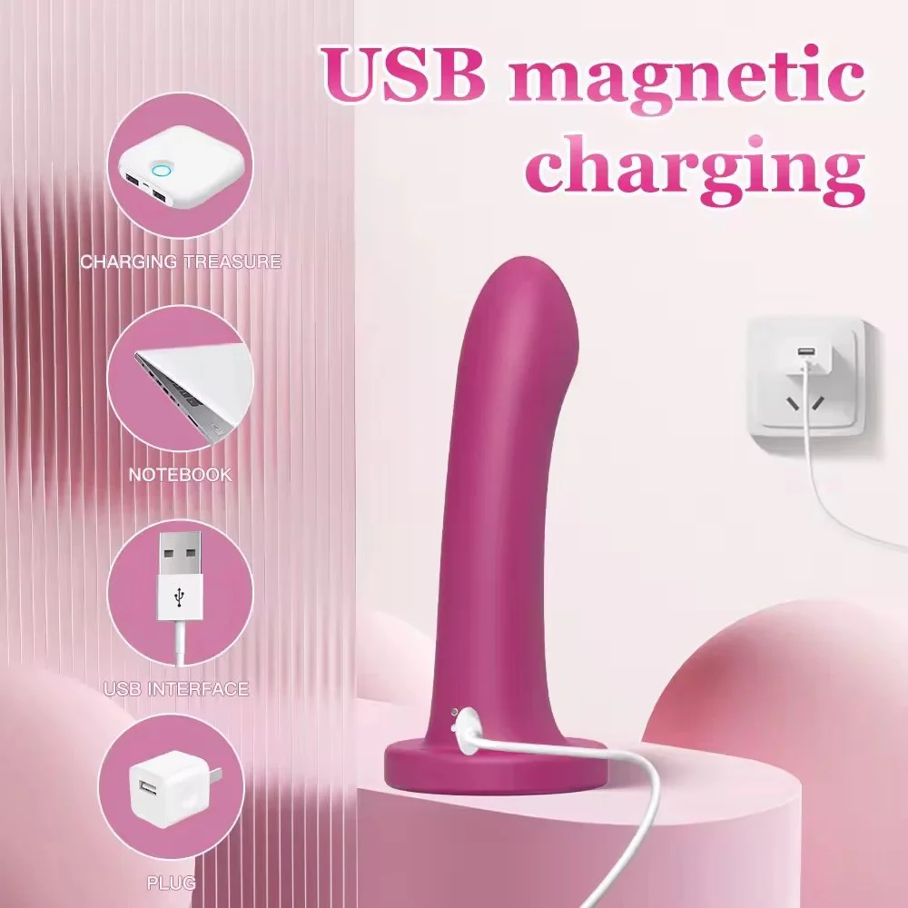 Remote Control Strapless Strap on Vibrator Silicone Lesbian Vibrator Type for Women