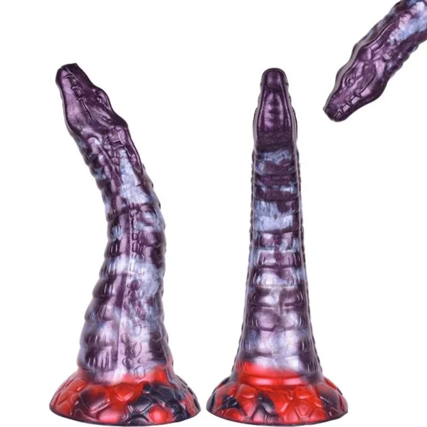 Dragon Cock Fantasy Dildo Curved Shaft Adult Sex Toy for G-spot Anal Play Monster Dildo Fantastic Sex Toy alien Cock