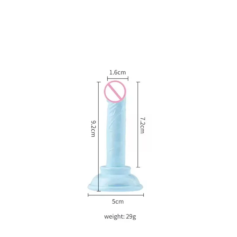 Adult Soft Silicone Clear Dildo Strong Suction Cup Hands-Free Play Huge Sex Toys for Beginners and Couples
