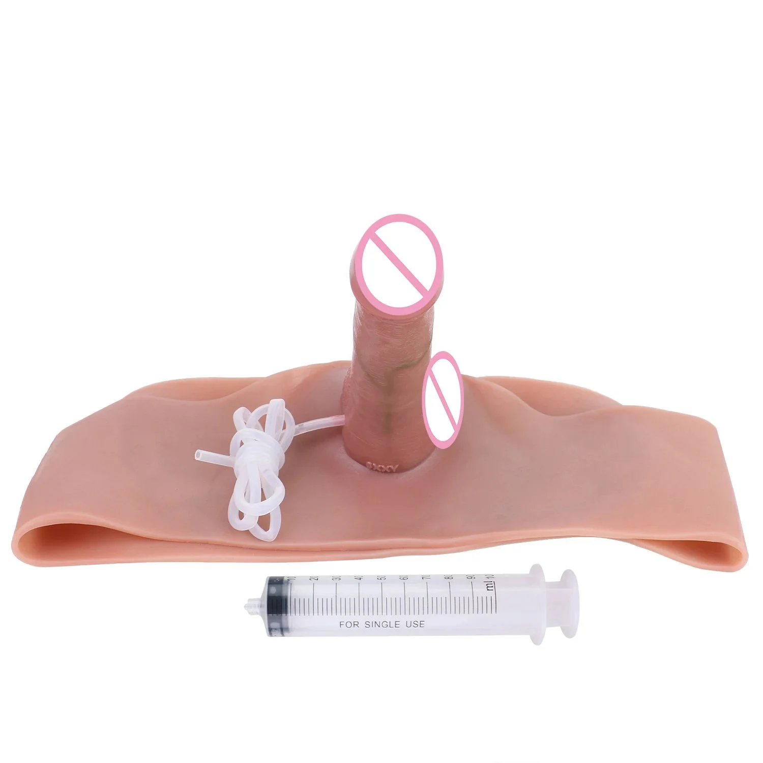 Realistic Wearable Squirting Dildo Pants Strap on Dildo Sex Toys High Elastic Silicone Wearable Dildos Panties for Lesbian