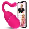 App Controlled G-Spot Wearable Egg Vibrator Sex Toys for Women