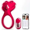 APP Controlled Strap-On Panty Vibrators for Women Multi-Mode Adjustable Buckle Adult Sex Toys with Vibrating Rings