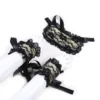 Bondage Lacy Seductive Toys Eyepatch Handcuff Suit for Couple