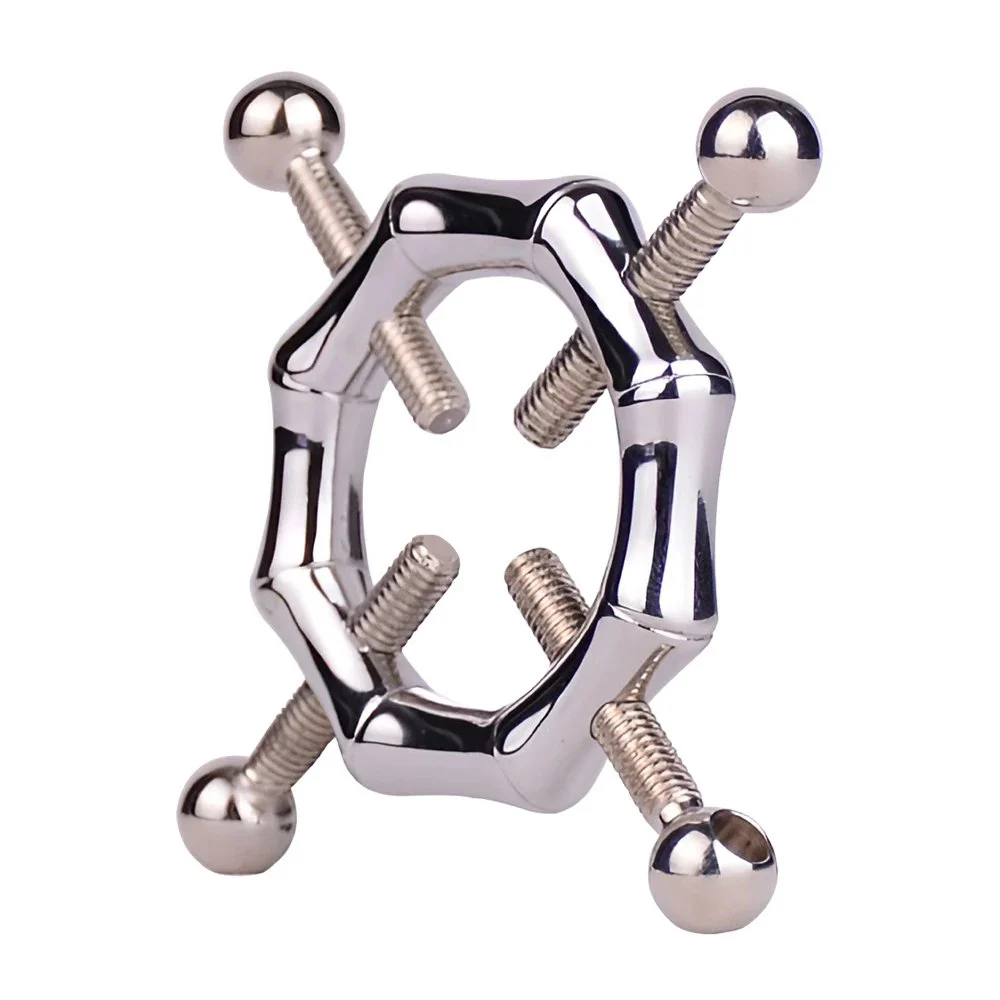 Breast Clip for Female Sex Toy Nipple Play Crystal Chain Nipple Clamps Leather Harness Fetish Sex Breast Restraints